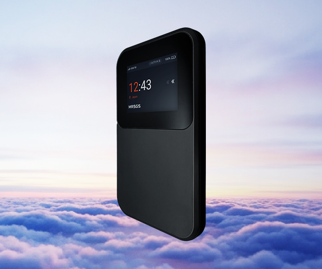 5G対応モバイルルーター MR5GS